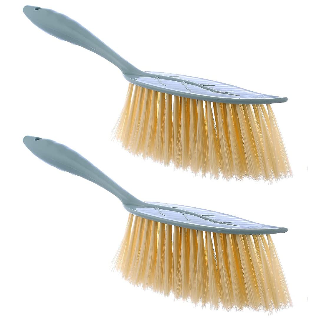 Puthak Plastic Handle Brush Hand Broom Household Cleaning Brush Soft Bristles Dusting Brush for Bed,Sofa,Furniture,Clothes,Car Pack of 2 (B0BSVD64RB) Amazon Price History, Amazon Price Tracker