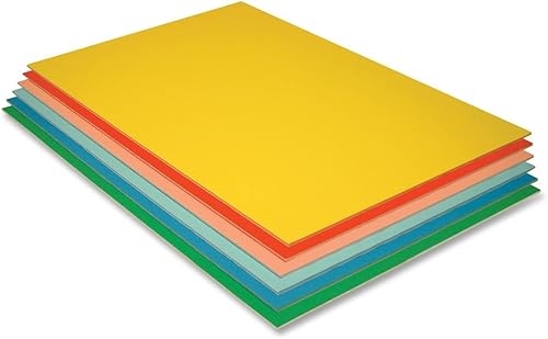 Pacon Corporation PAC5512 Pacon Valeur Foam Board 12PK Asstd Couleurs