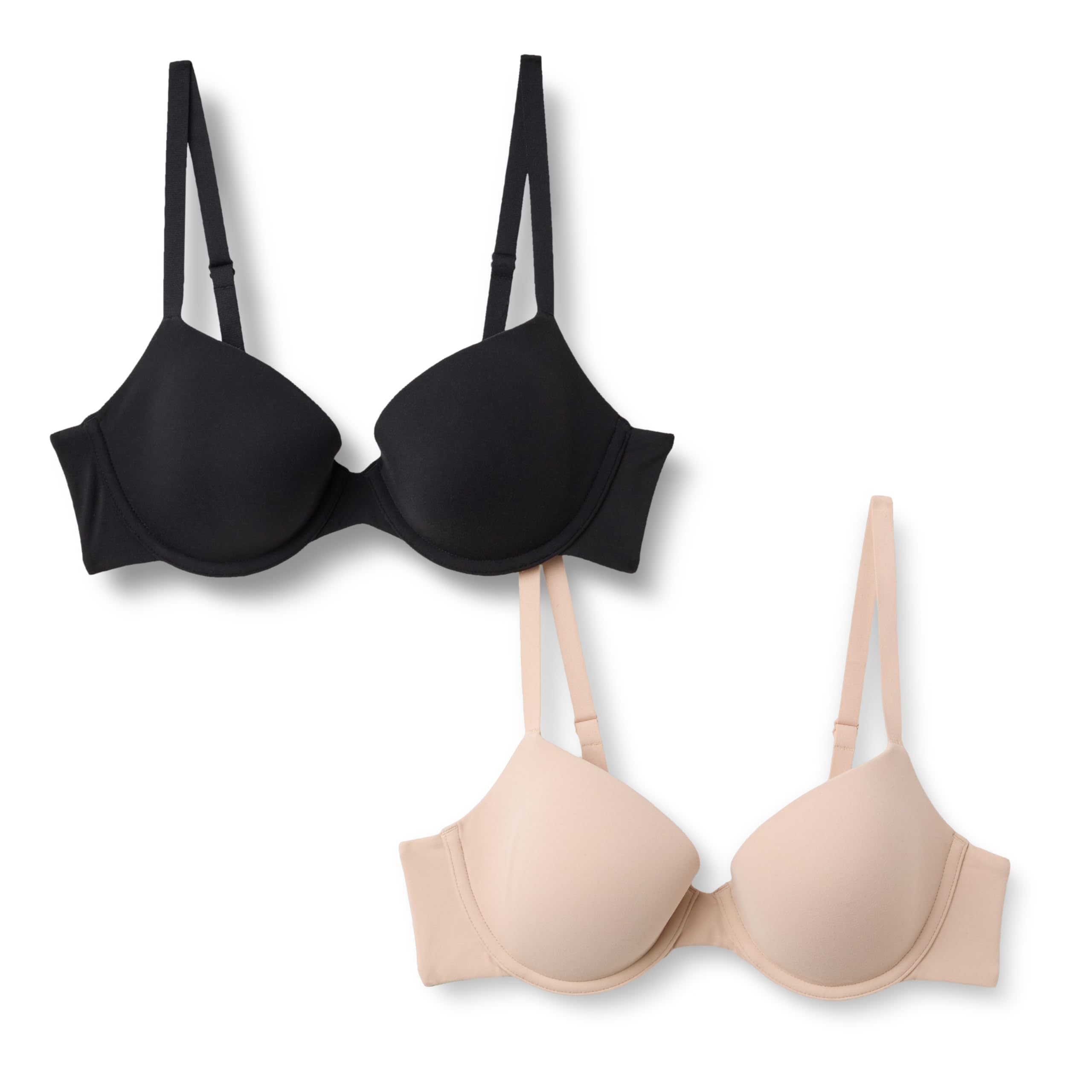 Amazon Essentials Damen Demi-BH Mit Peachiertem Mikrofaserfutter