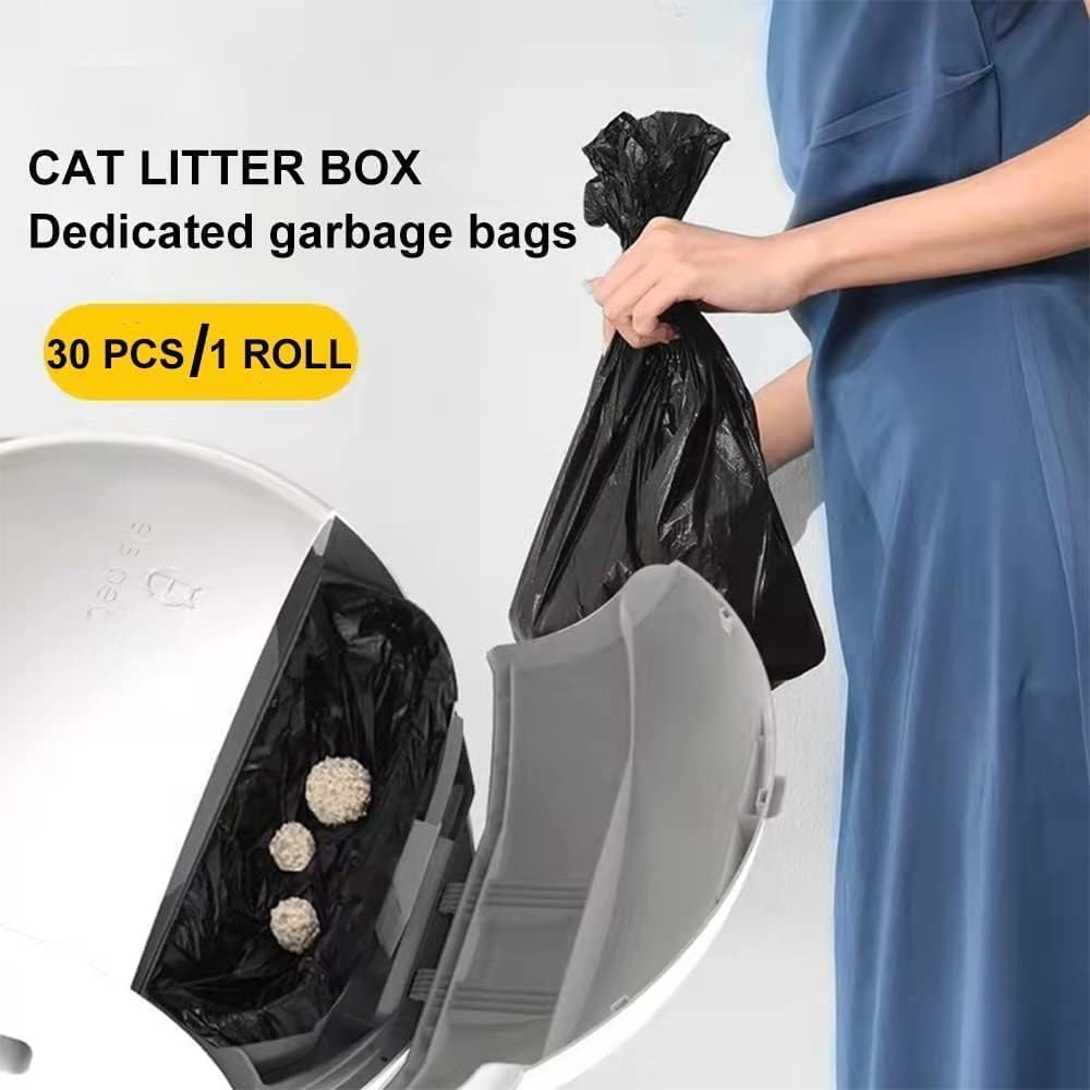 Forros de caja de arena para gatos autolimpiables compatibles con caja de arena para gatos