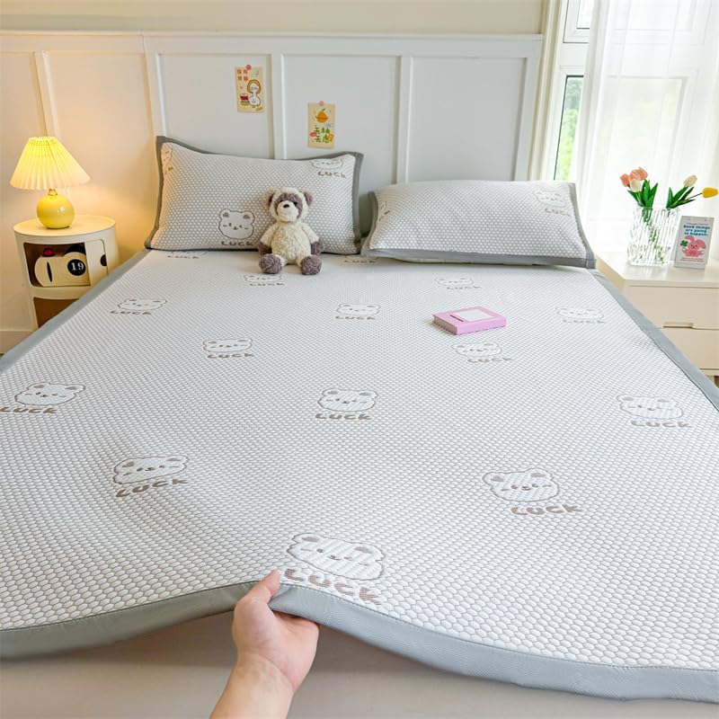 Cooling Mattress Pad, Mattress Protector for Hot Sleepers, Soft Breathable Topper, Deep Pocket Cover Stretches up to 8-11 Inches Deep, Hotel Quality (Coffee,Full 54"x75")