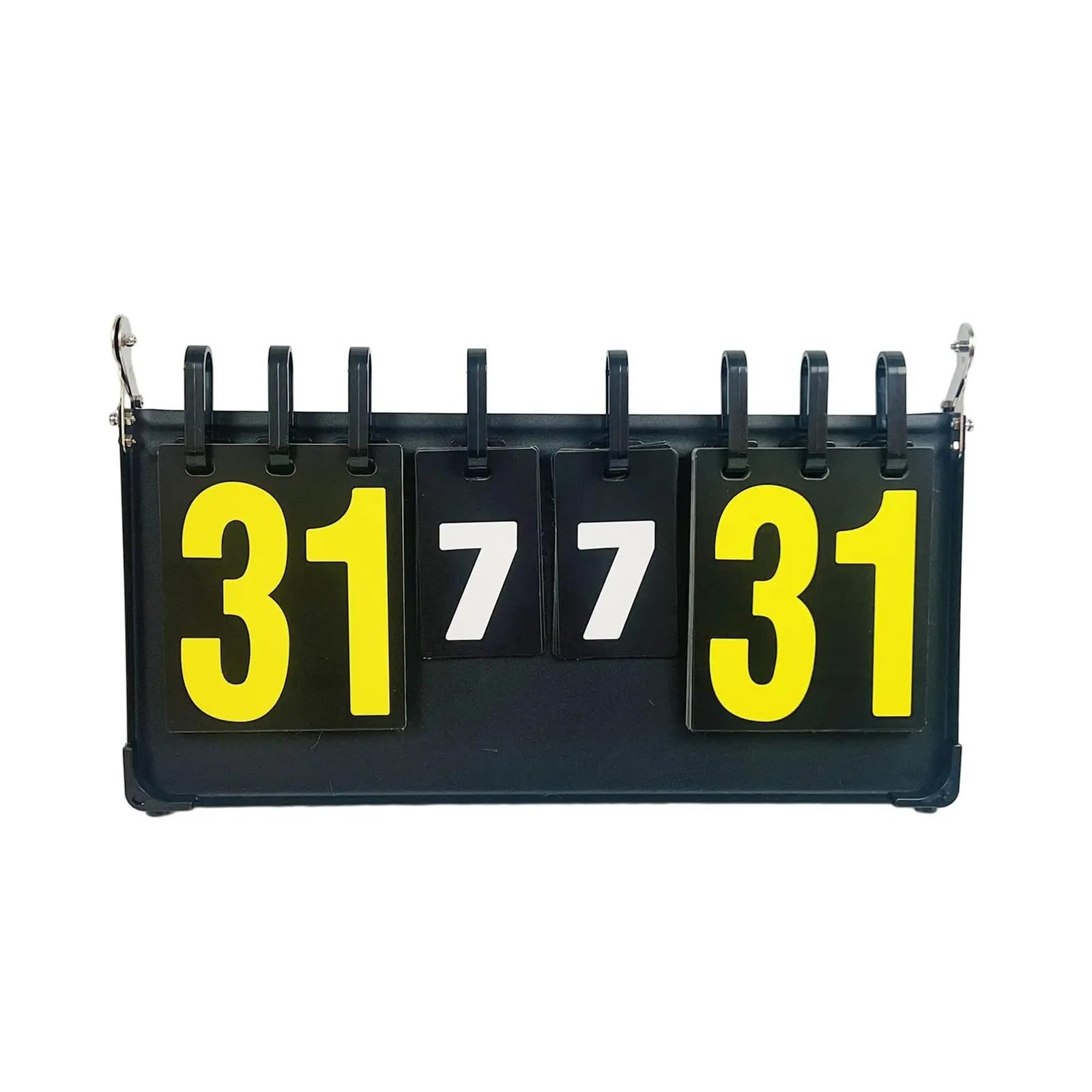 2PCS Tabletop Scoreboard Professional Keeper for Basketball-Fußball-Wettbewerb für Tischtennis, Badminton