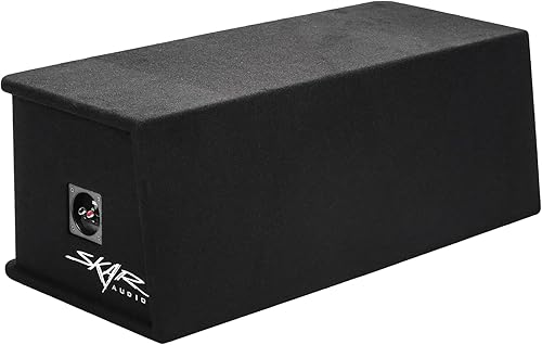 Miniatura 4 de Skar Audio SK2X10V Dual 10" Caja de subwoofer con puerto de ajuste universal