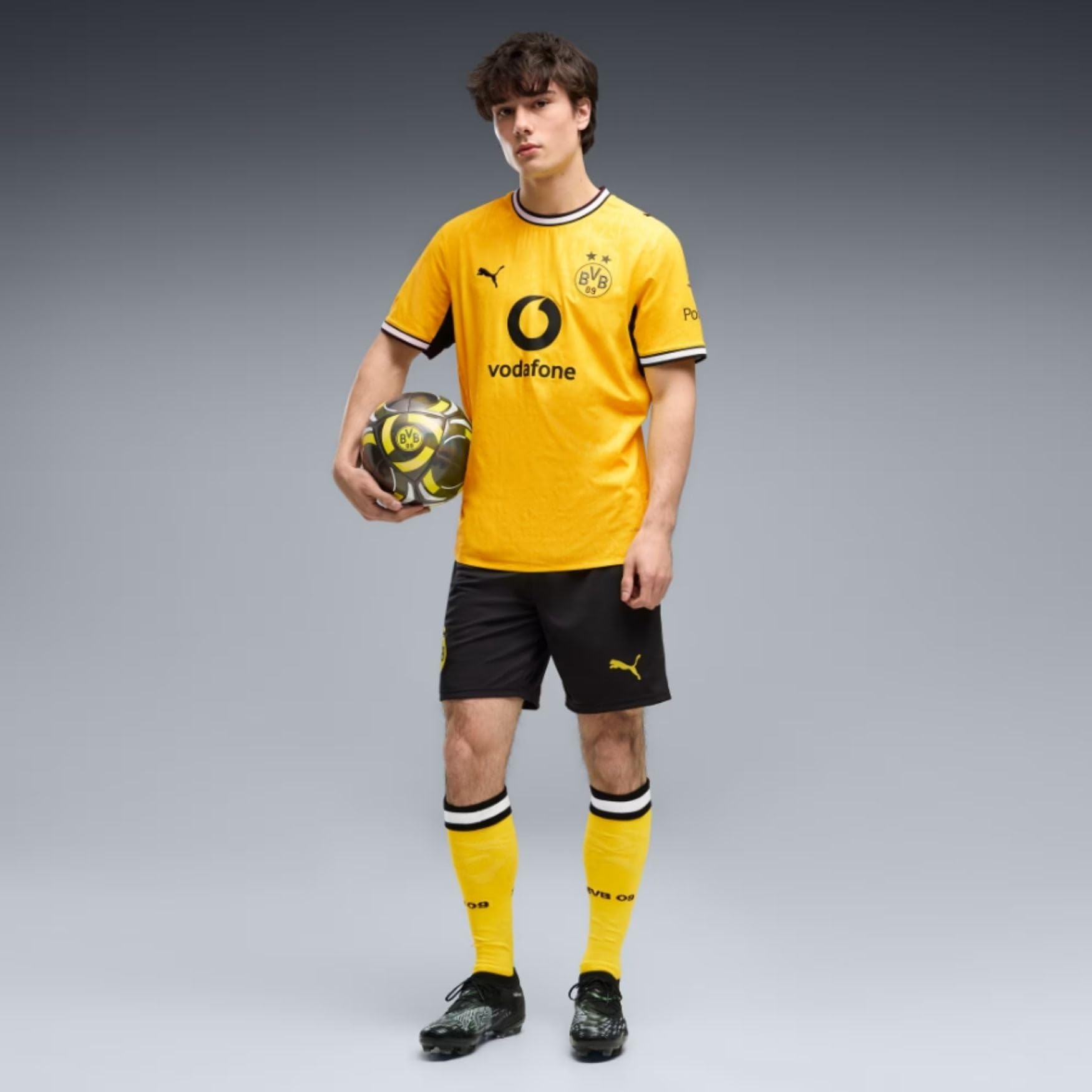 PUMA Original BVB Trikot Kinder [Home 26/27] Offizielles Borussia Dortmund Trikot [Personalisiert] Sportbekleidung Fussball Geschenke Jungen Mädchen Fußball Fanartikel Kinder