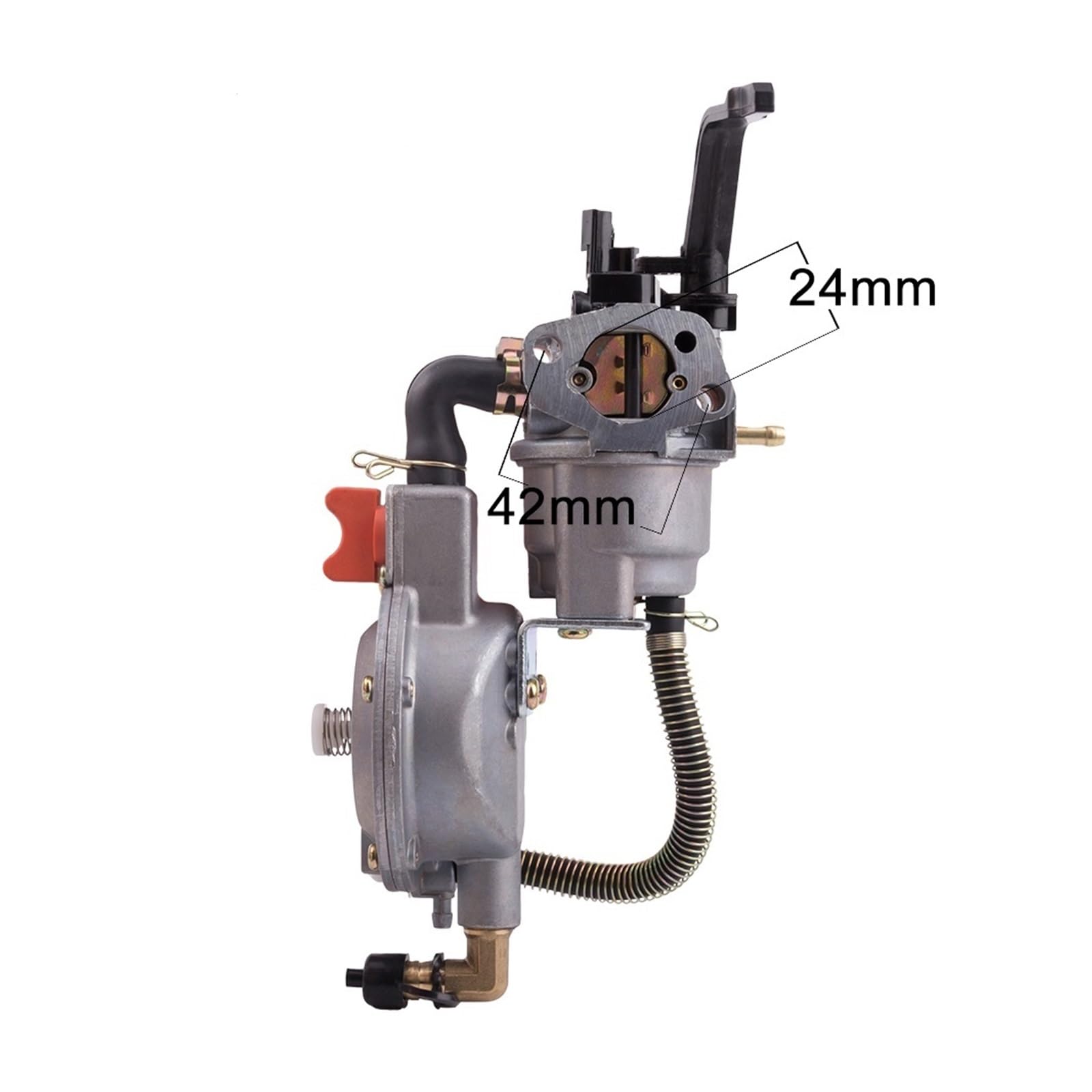 Carburador Moto para 2KW 3KW 168F 170F para GX200 Generador de Gasolina Carburador LPG 168 NG
