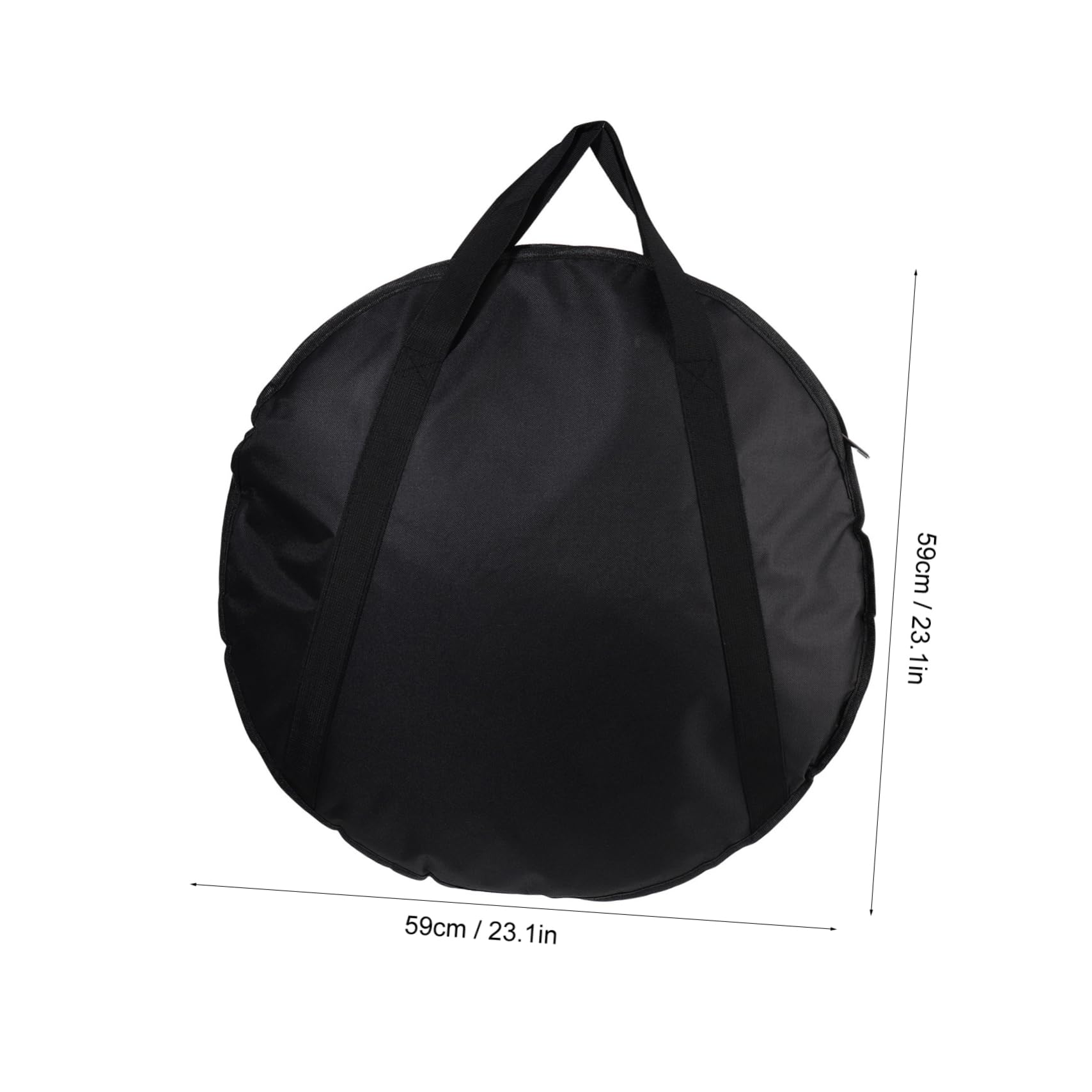 GALPADA Wear Resistant Cymbal Storage Bag Durable Oxford Tote Pouch for Safe Instrument Transport Professional Organizer with Inner Pocket for Accessories Design