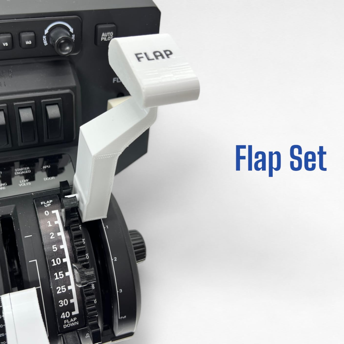 【処分価格】ハニカムBravo Throttle Quadrant 737レバー Boeing 737 Thrust Lever White Kit For Honeycomb Bravo Throttle