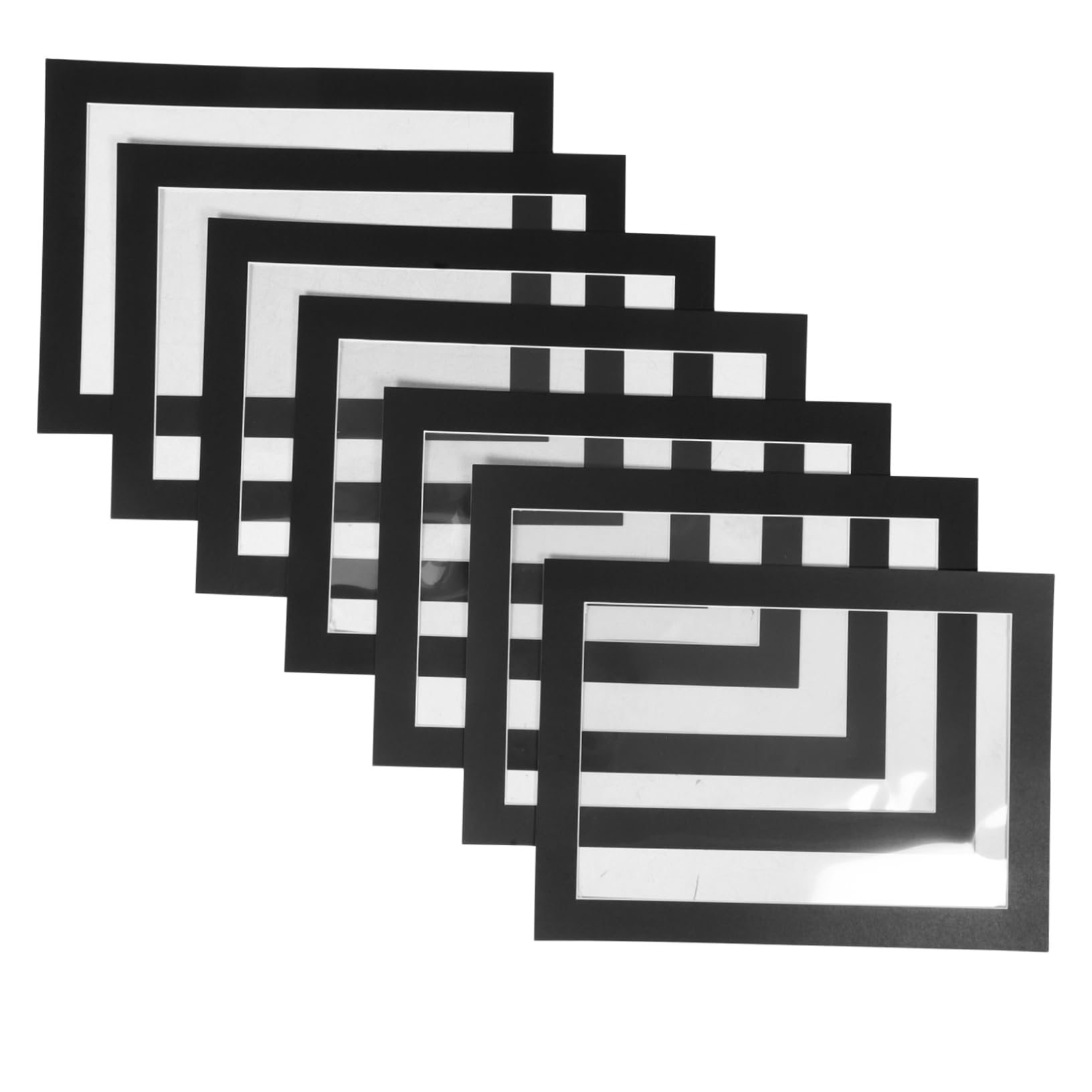 Mobestech 12pcs Kids Artwork Display Frames Cardboard Craft Frames for School Display for Kids Art