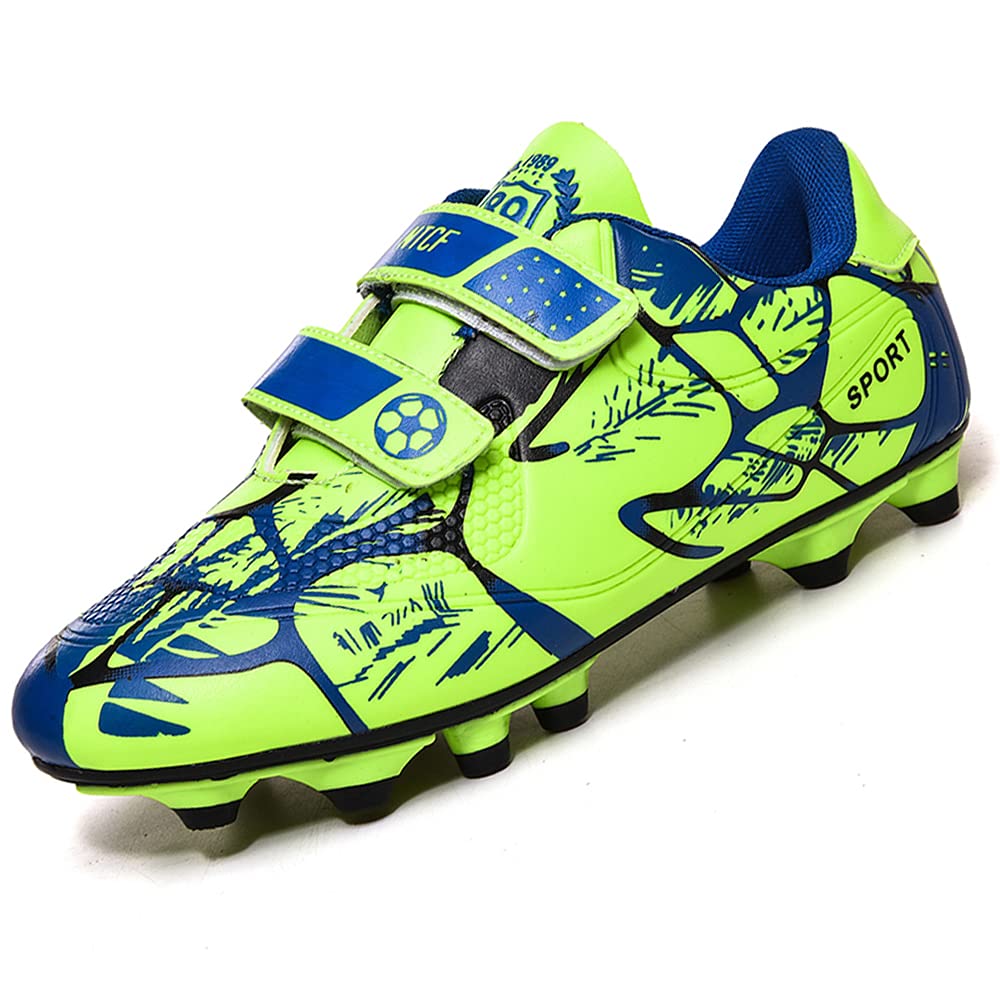 Kids Turf Soccer Shoes Boys Girls Football Shoes Athletic Outdoor