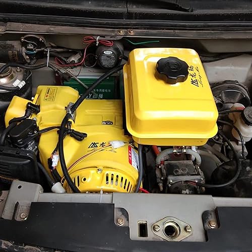 Miniatura 6 de LeTkingok Generador de gasolina para vehículos eléctricos de 7KW, extensor de rango de arranque eléctrico, conversión de frecuencia, generador de