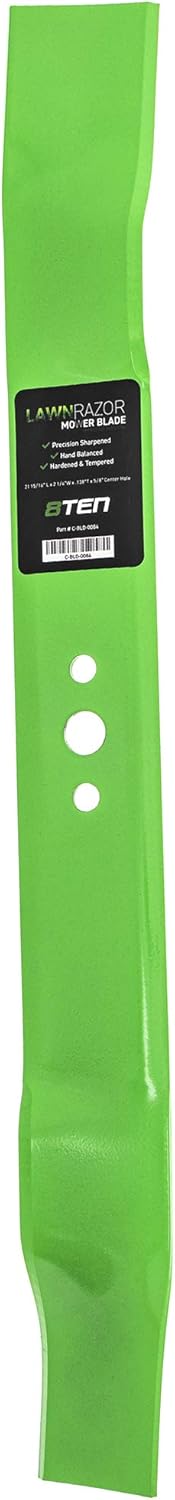 8TEN LawnRAZOR Mower Blade for AYP Husqvarna Poulan 22 inch 134768 141114 152202 157101 532152202 532406713 (Mulching)