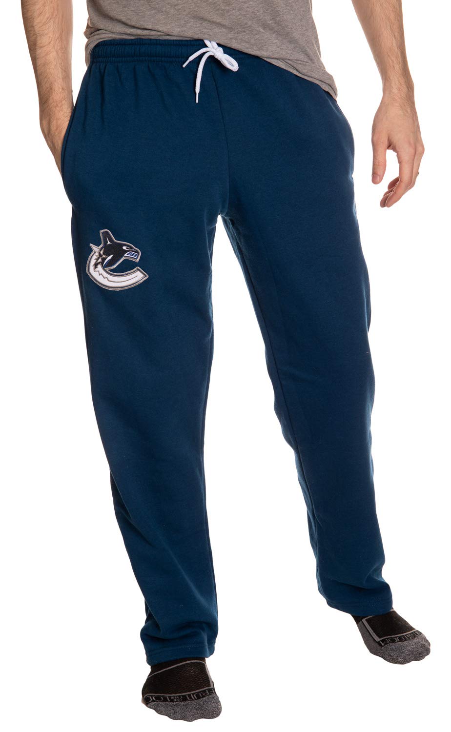 Calhoun NHL Men's Official Team Sweatpants (X-Large, Montreal Canadiens (Navy)) — view 22