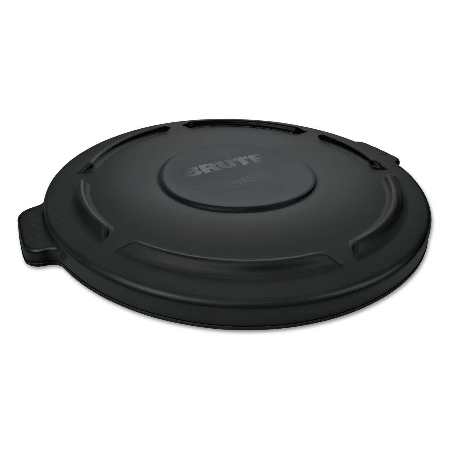 Rubbermaid Commercial Products BRUTE Trash Can Dome Lid, 55-Gallon, Black, Compatible with the Rubbermaid Heavy Duty 55-Gallon Garbage Bins-image-27