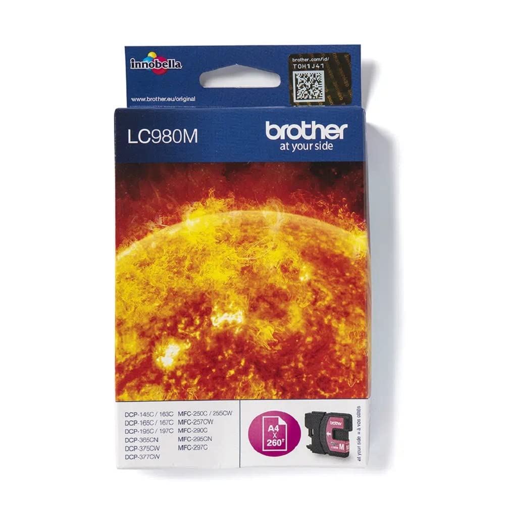 BROTHER LC980 Ink Cartridge - magenta for Brother DCP 375CW