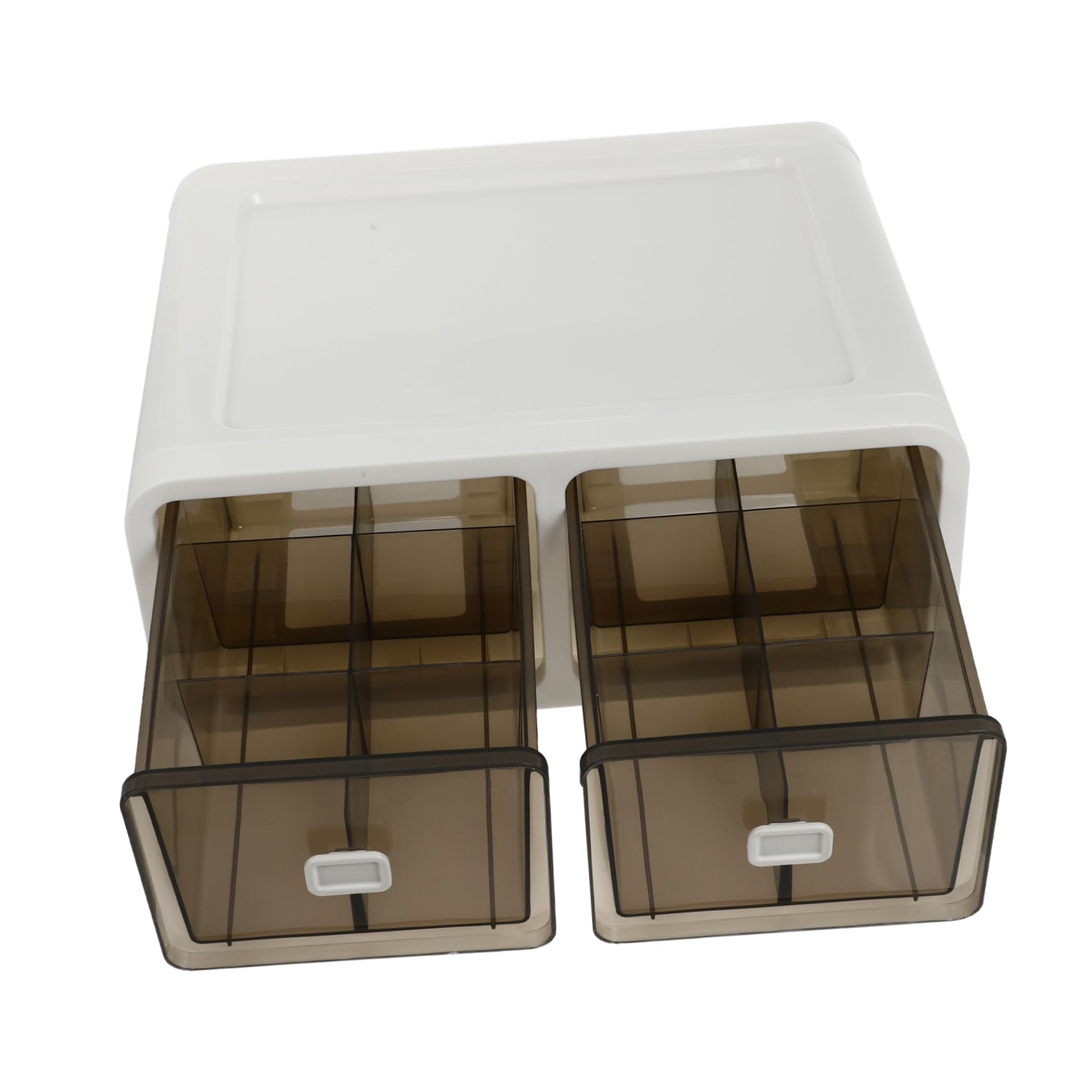Holibanna 1pezzi Scatola Organizer Per Biancheria Intima e Calze Con Scomparti Design Impilabile e Resistente Per Casa Contenitore Versatile Per Calzini Cravatte e Piccoli Oggetti