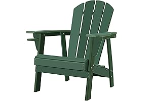 Polywood Adirondack Chairs - Stunning Dark Green Beauties for Backyard Bliss