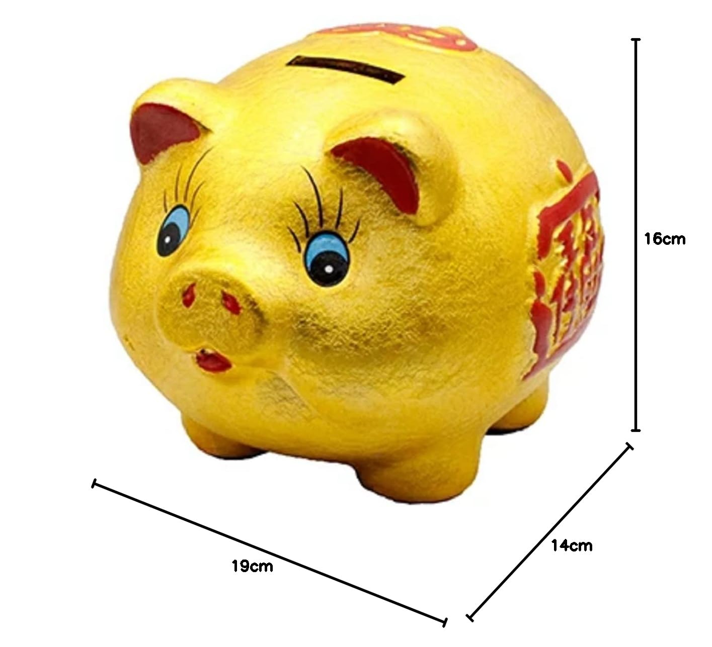Amazon.co.jp: モードデラカーサ[Mode Dela Casa]金豚貯金箱 7インチ