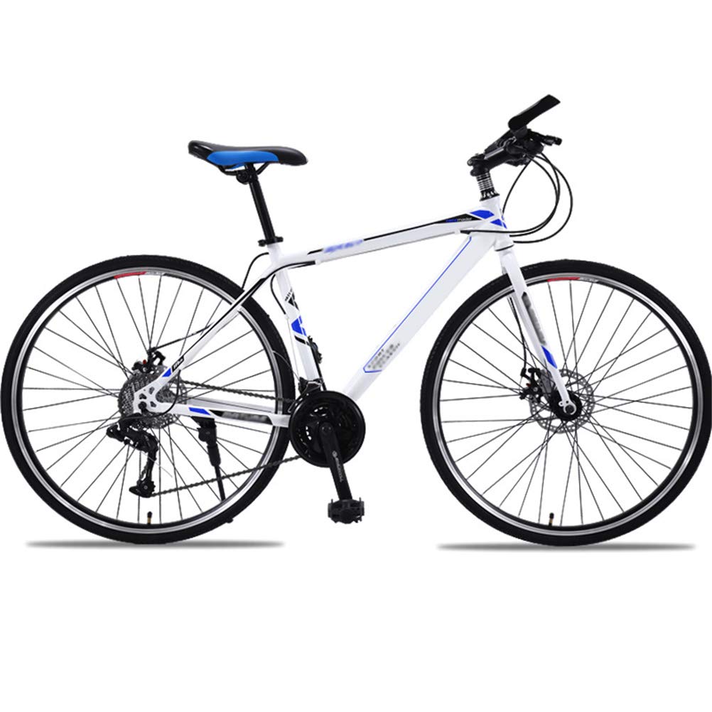 Vélo de Route 30 Vitesses vélo vélo Double Frein à Disque, 700C Roue Course vélo de Route Sport Cadre 47 cm