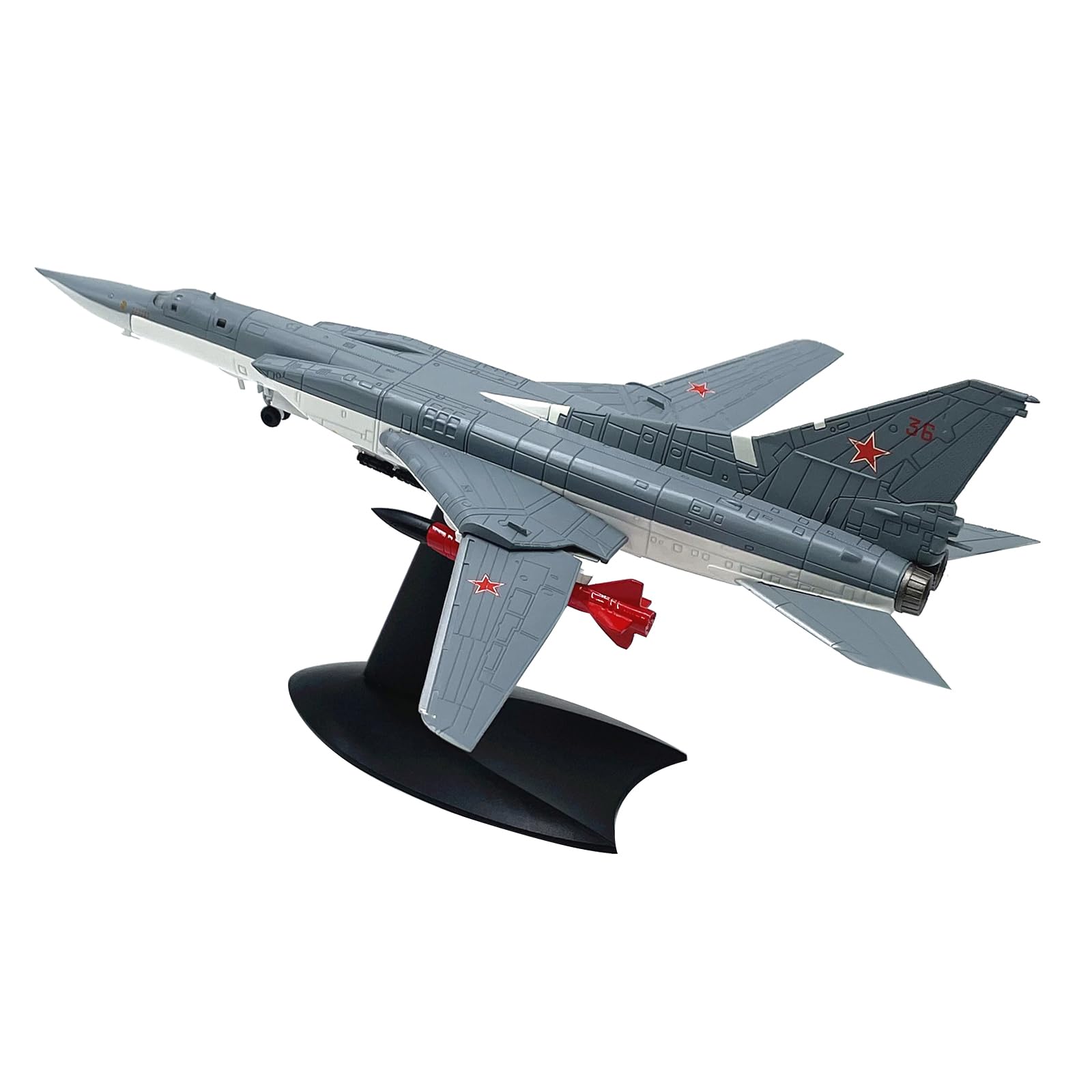 NATEFEMIN 1:144 Russian TU-22M3 Backfire Aircraft Model Simulation Aircraft Model Aviation Model Aircraft Kits for Collection and Gift Model