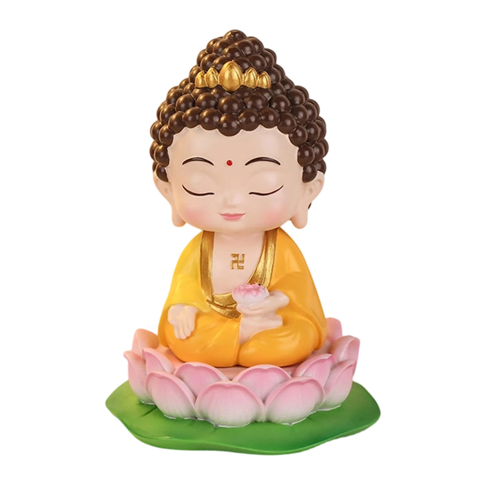 Zbiianxer D Buddhas Figurines Guan Yin Statues For Home Car Ecors Fengshui Ornament Meditating Ecors Housewarmings Gift Guan Yin Statue