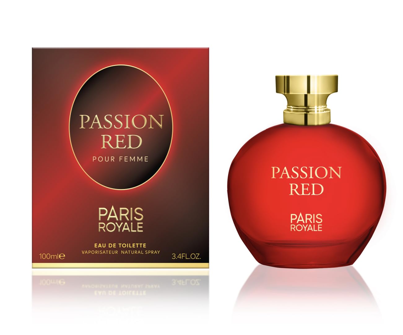 Amazon.com : generic Passion Red perfume for women 3.4oz EDP by