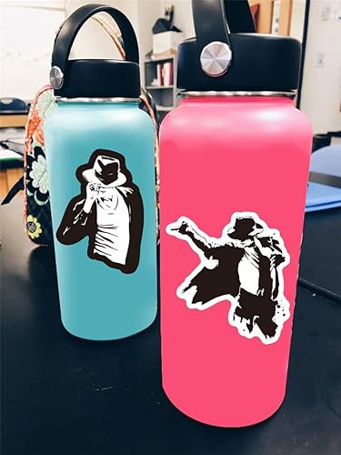 Miniatura 5 de Paquete de 50 calcomanías para cantante, calcomanías clásicas populares para equipaje, botella de agua, laptop, teléfono, patineta, refrigerador,