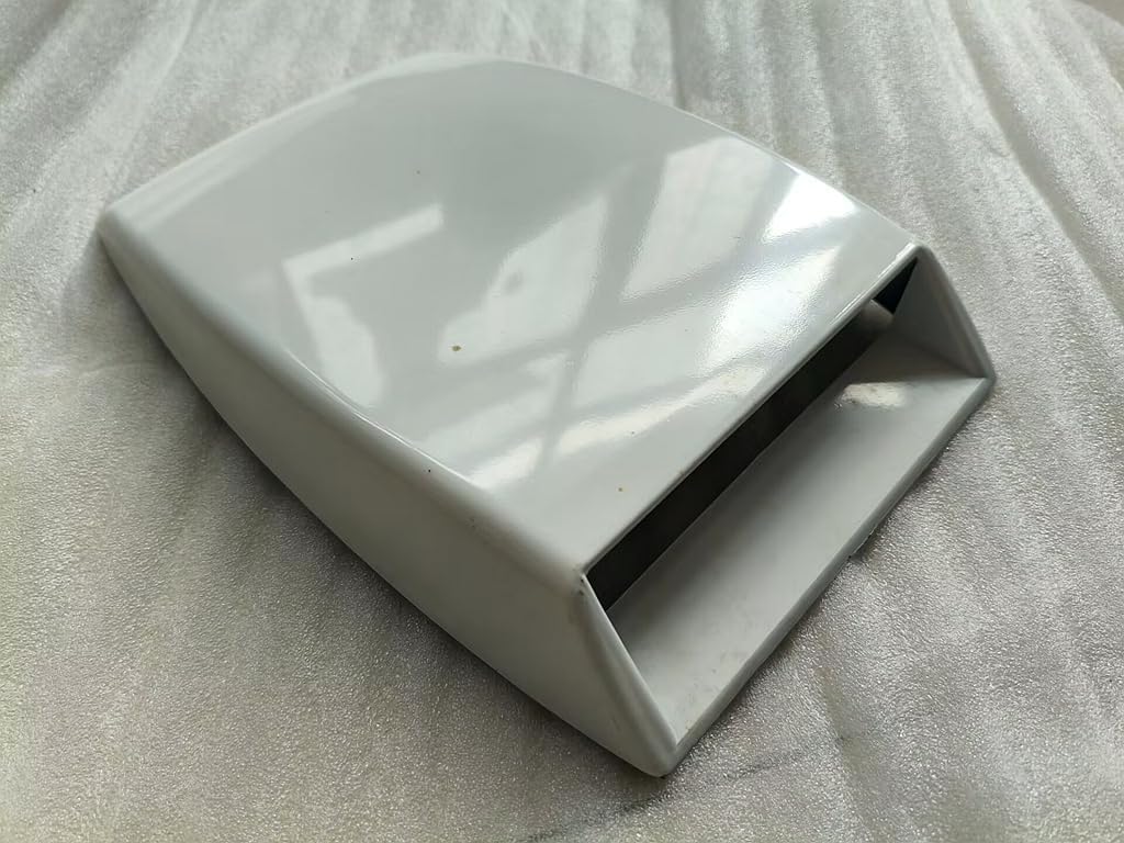 New Universal Hood Scoop Roof Scoop One PC Compatible with BMW X1 X3 X3M X4 X4M X5 X5M X6 X6M X7 M2 F87 M3 F80 F80 M4 F82 G82 M5 F90 M6 M8 (White)