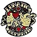 Rocknrollheroes Lunatic Romance adesivi/Sticker/Rockabilly/Retro