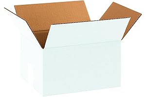 AVIDITI White Shipping Boxes 10x8x6 - Small Mailing Boxes for Shipping, Packaging,...
