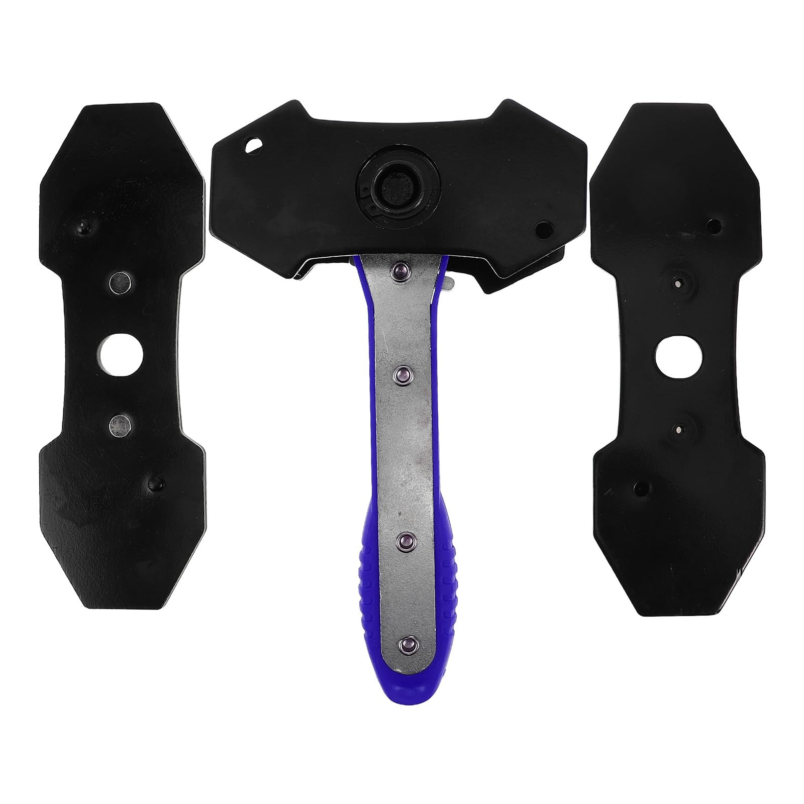 MAGICLULU Herramienta de Compresor de Freno Diseño de Trinquete en Acero Azul para Ajuste E Instalación de Pinzas de Freno en Mantenimiento