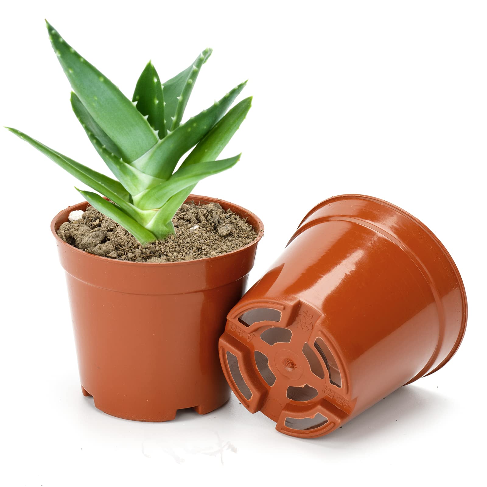 18 Pots De Semis Rectangulaires Colorés - Réutilisables Pour Jardinage Intérieur, Balcon, Semis