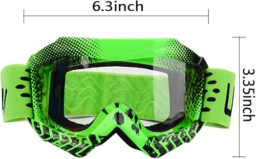 Miniatura 4 de Gafas de equitación para niños, adolescentes, jóvenes, ATV, motocicleta, esquí, snowboard, motocross