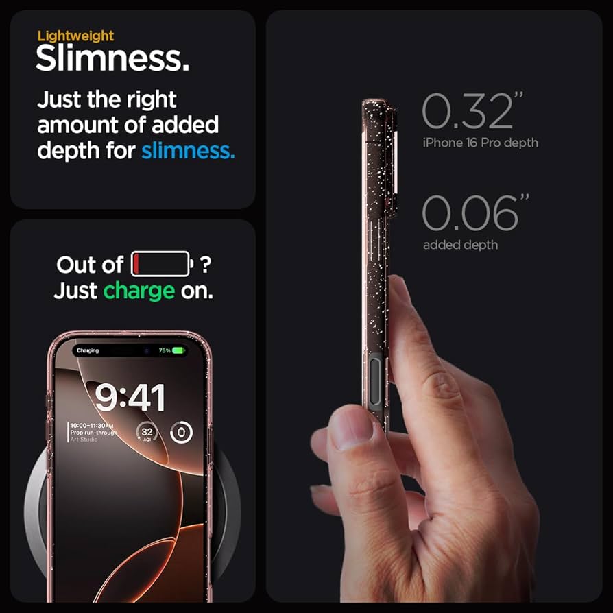 Amazon.com: Spigen Liquid Crystal Glitter Designed for