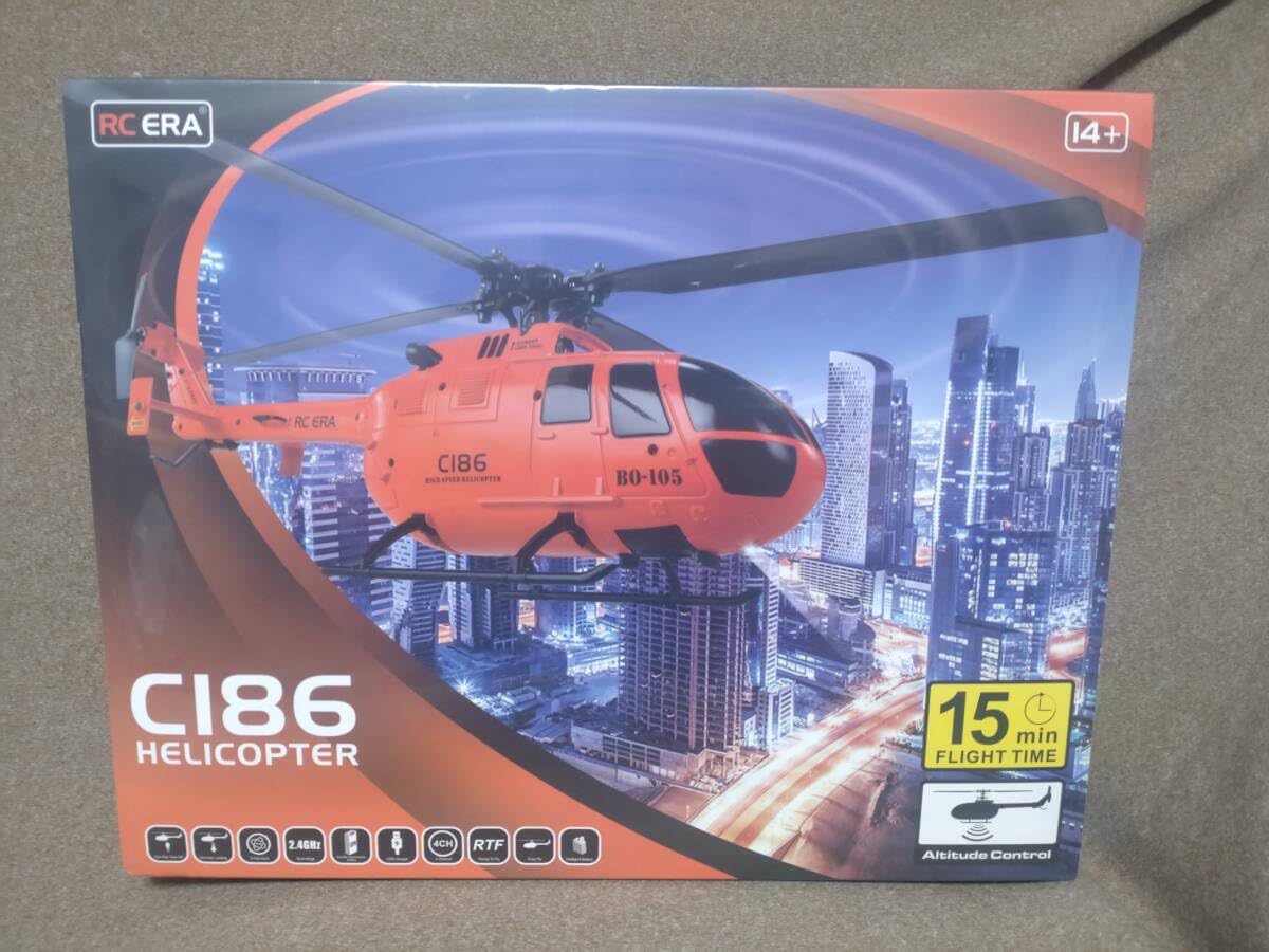 t*a様 CI86PRO BO-105 ラジコンヘリコプター2.4G6軸ジャ
