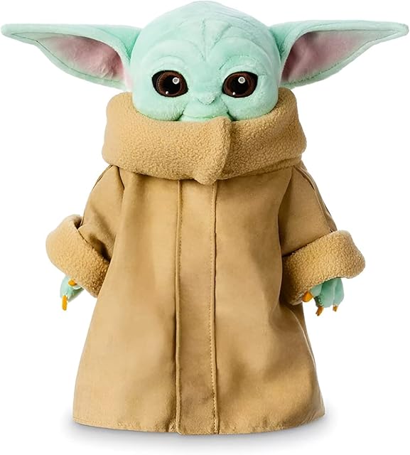 BESTZY Star Wars the Child Plush Toy, Plush Toy Star Wars Toys for Children 25 cm Soft Plush Toy Cute Plush Toy Home Decoration for Boys and Girls Christmas Birthday Gift