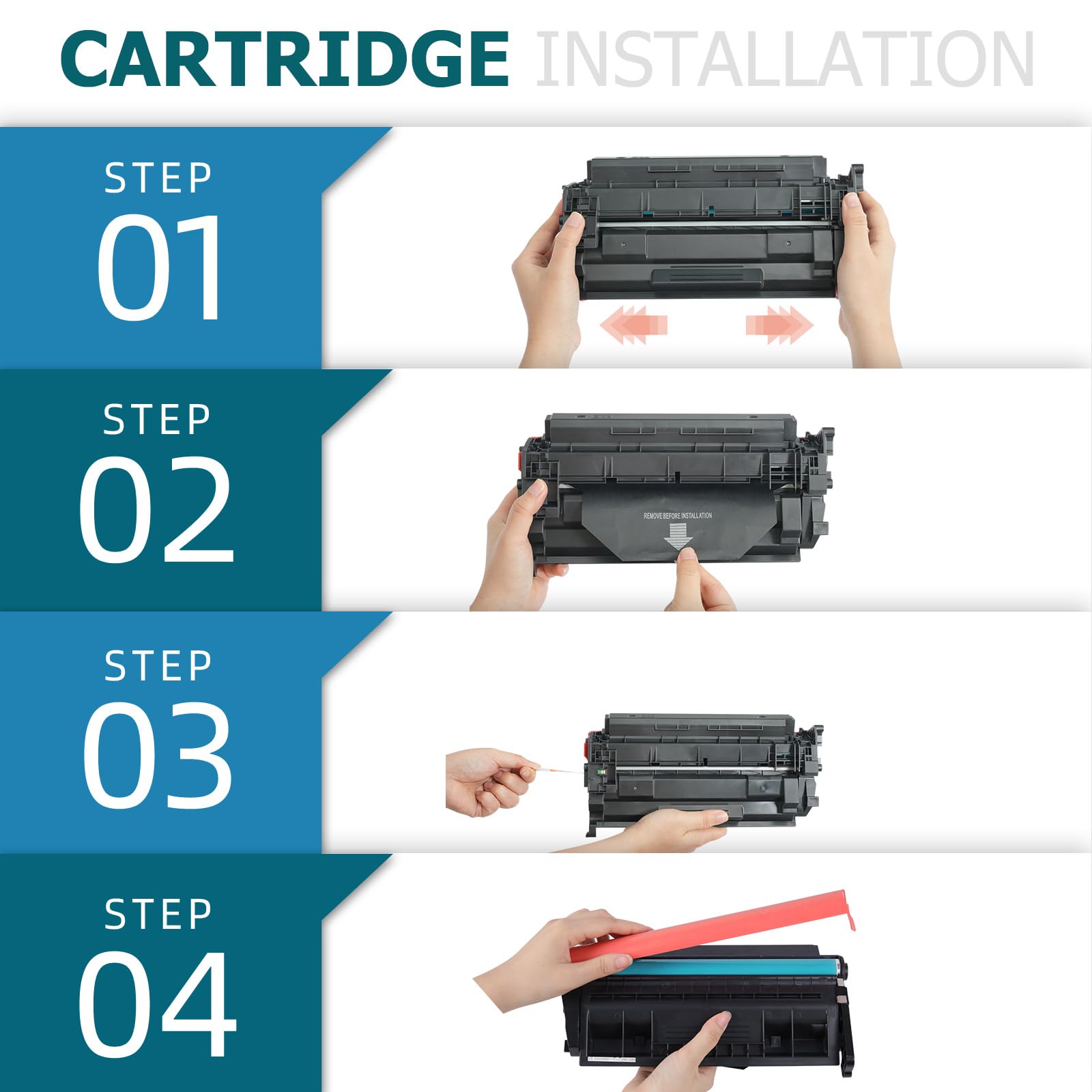 HP 149A W1490A Toner Kompatibel für LaserJet Pro MFP 4102fdw 4102dw 4102fdn Pro 4002dn 4002d 4002dw Schwarz 1er-Pack