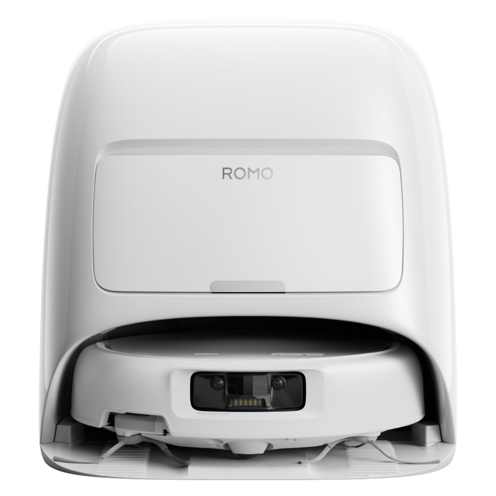 DJI ROMO S robot aspirapolvere e lavapavimenti con 25.000 Pa di aspirazione, rilevamento a livello drone, funzionamento senza manutenzione per 200 giorni, lavaggio e asciugatura automatica del mop