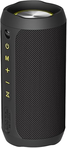 Miniatura 3 de EDUPLINK - Bocina portátil inalámbrica con Bluetooth impermeable IPX7 con bocinas de mayor sonido, 20 W con interruptor y conexión Bluetooth, modo