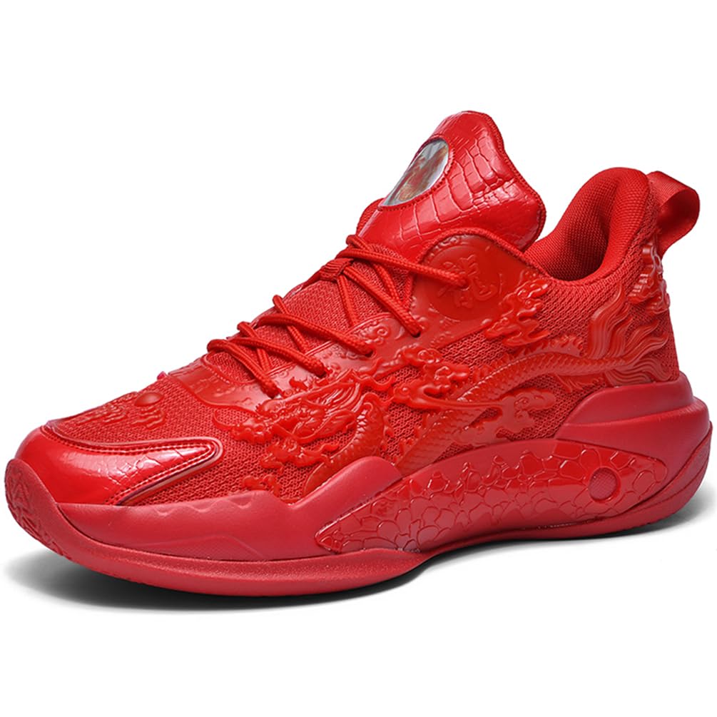 Męskie buty do koszykówki, buty sportowe, lekkie, oddychające, amortyzujące wstrząsy, męskie buty do koszykówki, do biegania, sportowe trampki, Mt D19, 42 EU