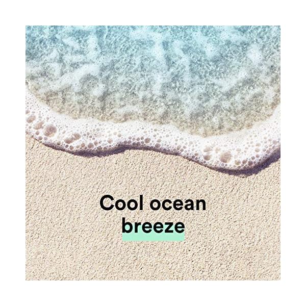 Suave Essentials Body Wash For Hydrated, Smooth Skin Ocean Breeze with Sea Algae Extract and Vitamin E 15 oz, Pack of 6