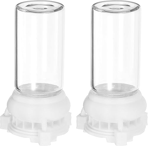 Ipetboom Alimentador de agua de hormiga, cuencos de agua de granja, mini alimentador líquido transparente, caja de alimentación de hormigas,