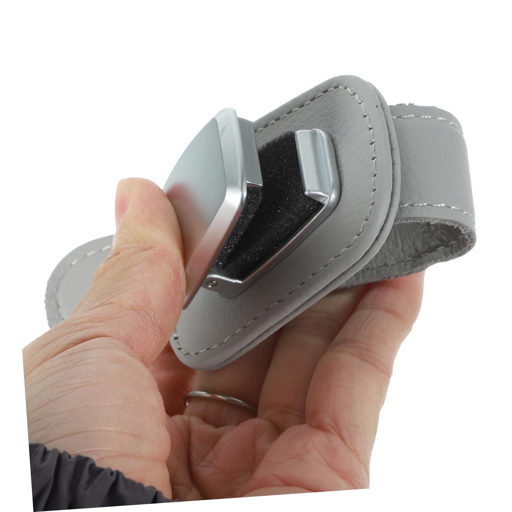 GLEAVI 3pezzi Supporto Per Occhiali Da Sole Per Auto Clip Pratica Per Parabrezza Protezione Da Graffi e Cadute Nero