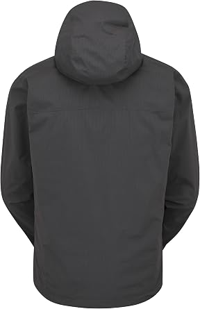 Rab Men's Downpour Light Jacket - Lightweight Waterproof Hooded Coat for Hiking & Trekking