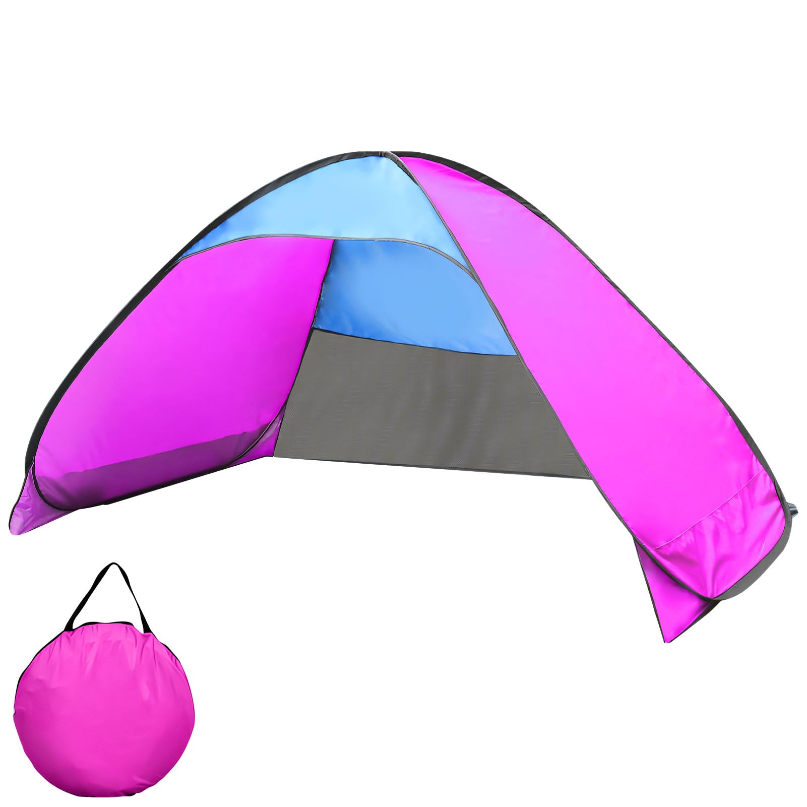 Beach Shelter, Pop Up UV Protection, UPF 50+ Pop-up Beach Shelter, Foldable Beach Shell, Baby UV Tent, Wind Protection, Beach Tent, Automatic Pop Up Tent, Baby Beach Shelters, Small Pack Size (C-200 x