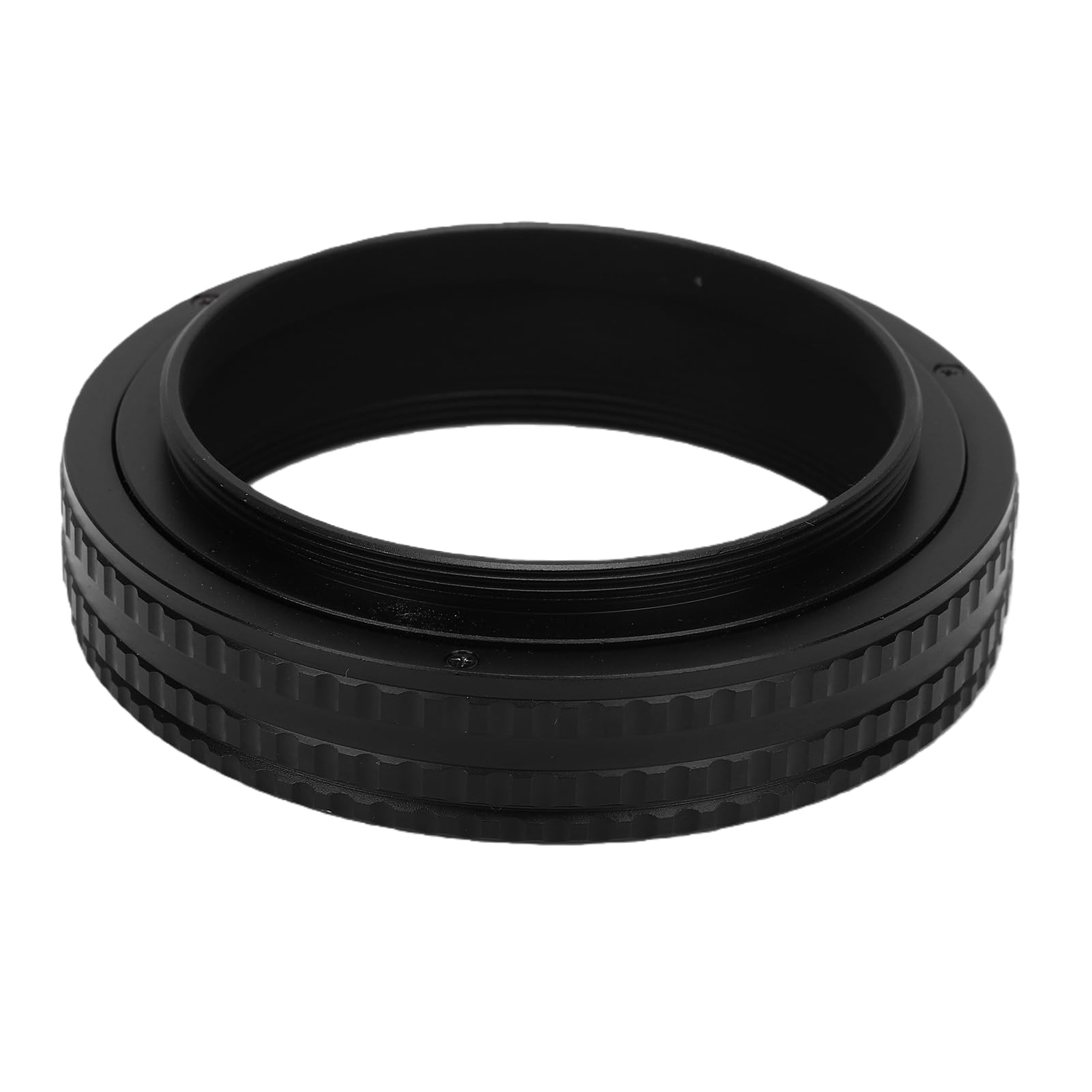 Fabater Tubo Helicoidal de Enfoque M65 Diseño Ajustable de Alta Resistencia para Fotografía Macro Versatilidad Aleación de Aluminio Negro 1 Unidad