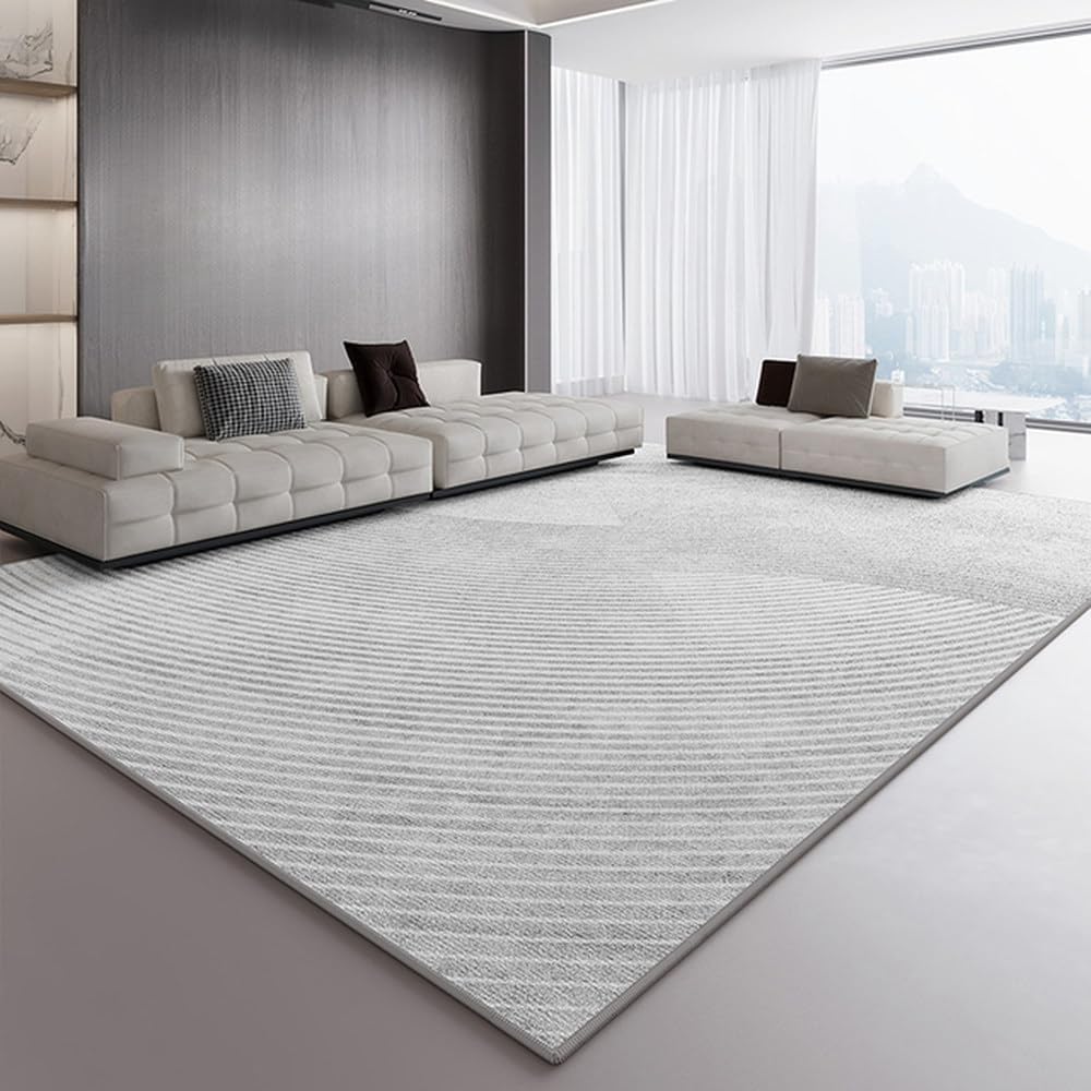 Tapis de salon doux et grand format pour chambre à coucher AX017