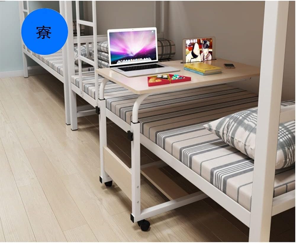 NOBONU ベッドテーブル サイドテーブル 介護テーブル 昇降サイドテーブル 介護支援 キャスター付 移動式 多目的補助テーブル