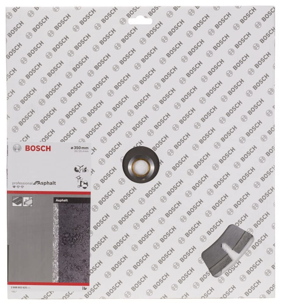 Bosch 2 608 602 625 - Disco tronzador de diamante Standard for Asphalt - 350 x 20/25,40 x 3,2 x 10 mm (pack de 1)