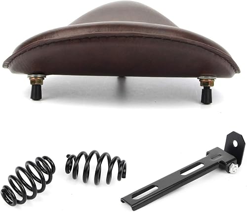 Miniatura 3 de Kit de soporte de montaje de muelles de asiento de motocicleta de cuero compatible con Harley Honda, Yamaha, Kawasaki, Suzuki, Sportster, Bobber
