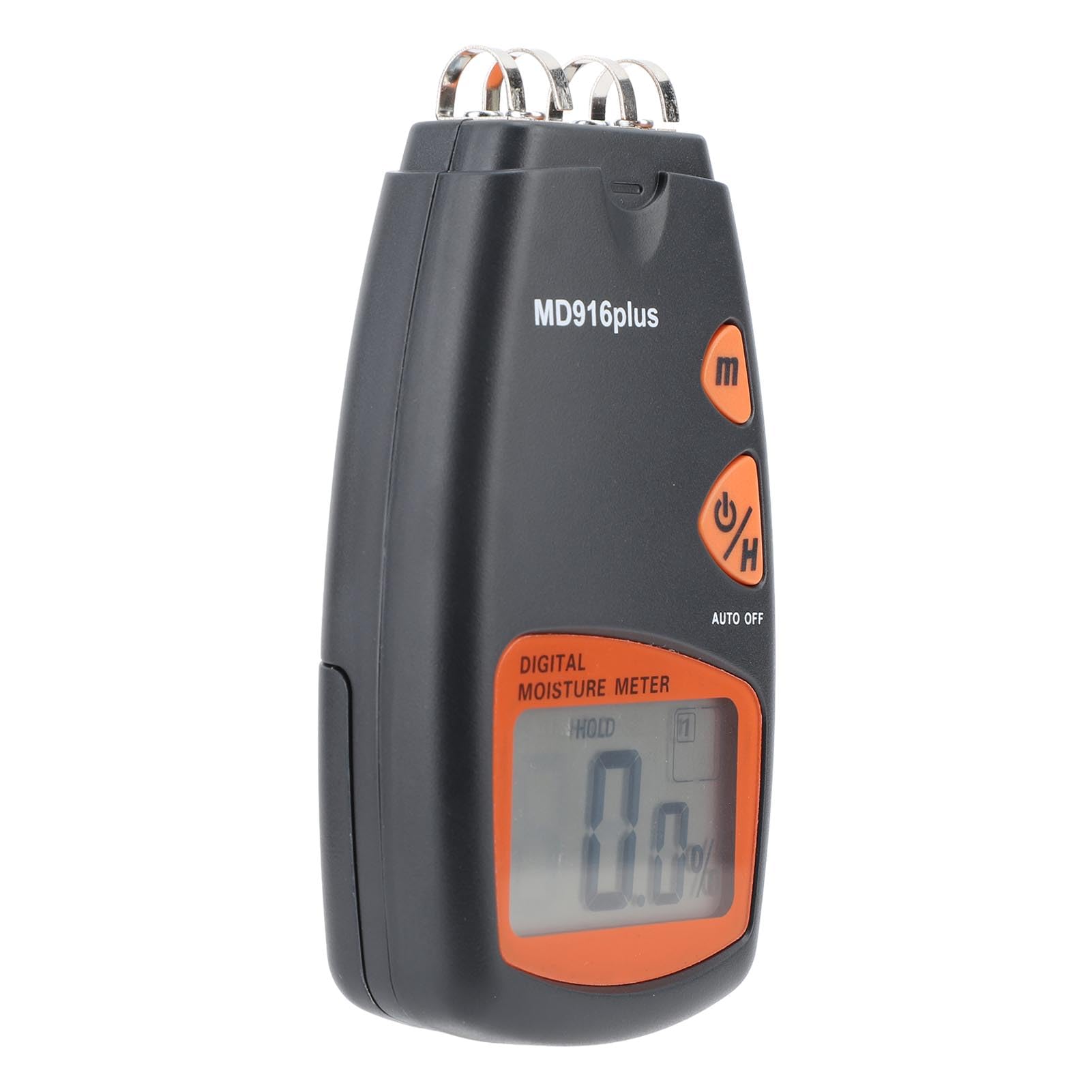 Hyuduo Medidor de Humedad de Madera, Medidor de Humedad Digital para Madera y Paneles de Yeso, Rango de Medición de 2 a 40, Bolsa de Transporte Portátil, para Constructores, Contratistas,